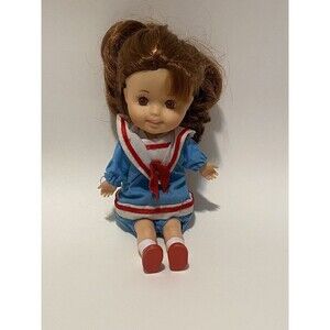 Vintage Playskool Sweetie Pops Doll With Original Al Outfit 1986 Auburn Hair